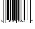 Barcode Image for UPC code 043377893417