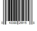 Barcode Image for UPC code 043388259158