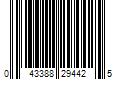 Barcode Image for UPC code 043388294425