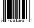 Barcode Image for UPC code 043388295057