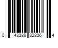 Barcode Image for UPC code 043388322364