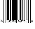 Barcode Image for UPC code 043388342256