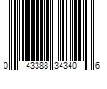 Barcode Image for UPC code 043388343406