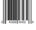 Barcode Image for UPC code 043388434326