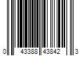 Barcode Image for UPC code 043388438423