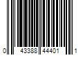 Barcode Image for UPC code 043388444011