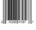 Barcode Image for UPC code 043388470577