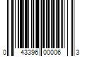 Barcode Image for UPC code 043396000063