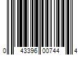 Barcode Image for UPC code 043396007444