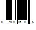 Barcode Image for UPC code 043396011595