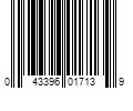 Barcode Image for UPC code 043396017139