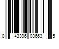 Barcode Image for UPC code 043396036635