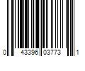 Barcode Image for UPC code 043396037731