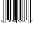 Barcode Image for UPC code 043396040892