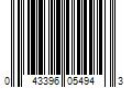 Barcode Image for UPC code 043396054943