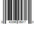 Barcode Image for UPC code 043396058170