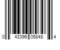 Barcode Image for UPC code 043396058484