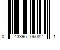 Barcode Image for UPC code 043396060821