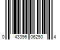 Barcode Image for UPC code 043396062504