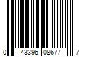 Barcode Image for UPC code 043396086777