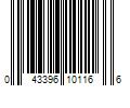 Barcode Image for UPC code 043396101166