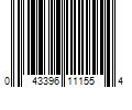 Barcode Image for UPC code 043396111554