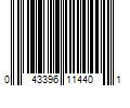 Barcode Image for UPC code 043396114401