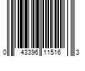 Barcode Image for UPC code 043396115163