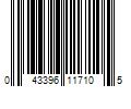 Barcode Image for UPC code 043396117105