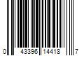 Barcode Image for UPC code 043396144187