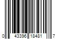 Barcode Image for UPC code 043396184817