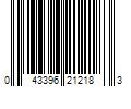 Barcode Image for UPC code 043396212183