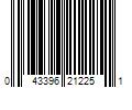 Barcode Image for UPC code 043396212251