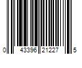 Barcode Image for UPC code 043396212275