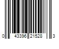 Barcode Image for UPC code 043396215283