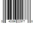 Barcode Image for UPC code 043396229778