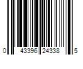 Barcode Image for UPC code 043396243385