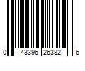 Barcode Image for UPC code 043396263826