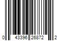 Barcode Image for UPC code 043396268722