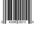 Barcode Image for UPC code 043396292109