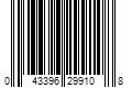 Barcode Image for UPC code 043396299108