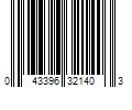 Barcode Image for UPC code 043396321403