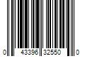 Barcode Image for UPC code 043396325500