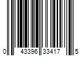 Barcode Image for UPC code 043396334175