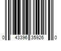 Barcode Image for UPC code 043396359260