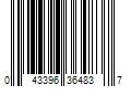 Barcode Image for UPC code 043396364837