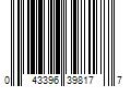 Barcode Image for UPC code 043396398177