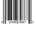 Barcode Image for UPC code 043396398672