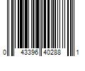 Barcode Image for UPC code 043396402881