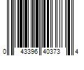 Barcode Image for UPC code 043396403734